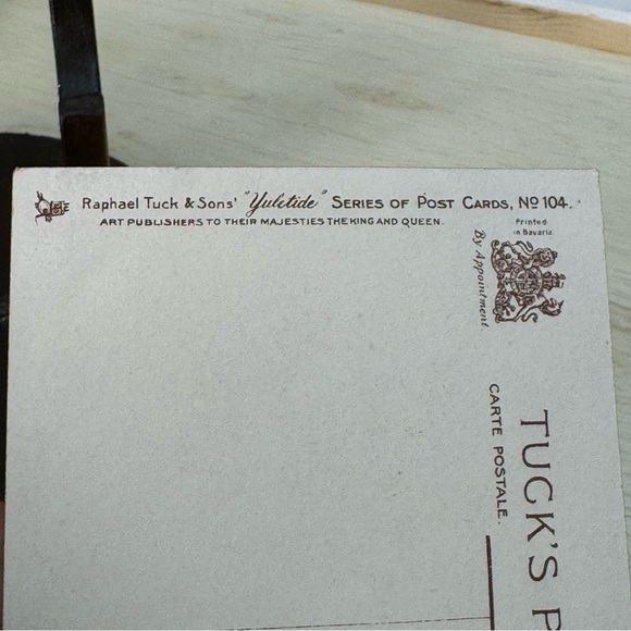 1907 Peace & Goodwill in Your Heart This New Year Celebration Antique Postcard - Picture 5 of 8